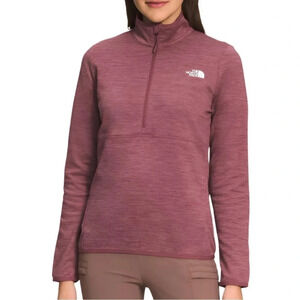 The North Face Women's Quarter-Zip Sweater in Dusty Rose
